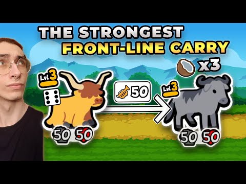 Creating A HUGE Triple Coconut Carry With An Ultra Late-Game Trumpet Build! (Super Auto Pets)