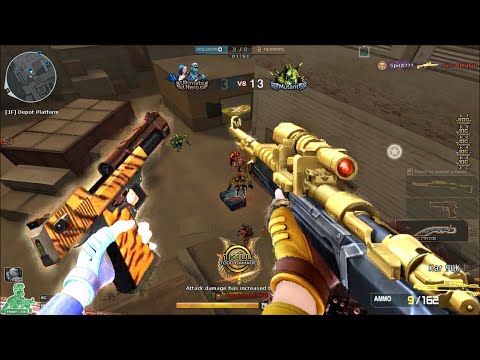 Crossfire NA ( Đột Kích ) 2.0 : Kar 98K- Black Gold - Hero Mode X - Zombie V4