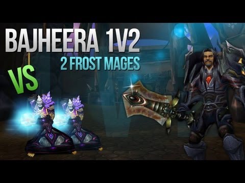 Bajheera - INSANE 1v2 Warrior vs 2 Frost Mages - Hilarious 2v2 Arenas w/ Vanss