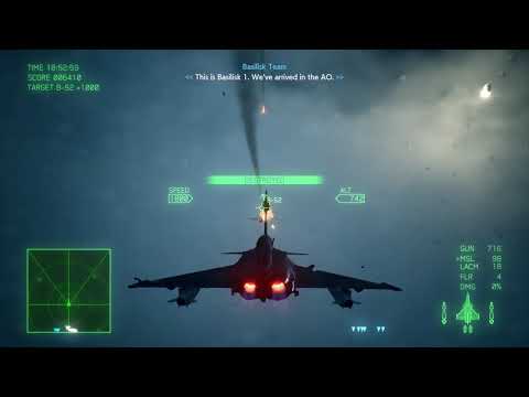 Ace Combat 7 Playthrough | Mission 14 | Cape Rainy Assault (Expert Controls)