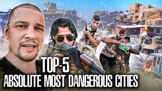 I explored the 5 most dangerous countries / Iraq / North Korea / South Sudan / Mexico / Venezuela