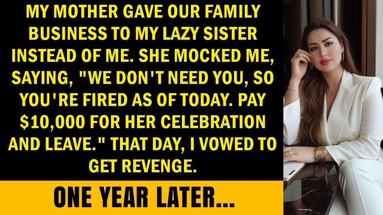 How My Lazy Sister's Inheritance of the Family Business Spiraled Out of Control in Just a Month