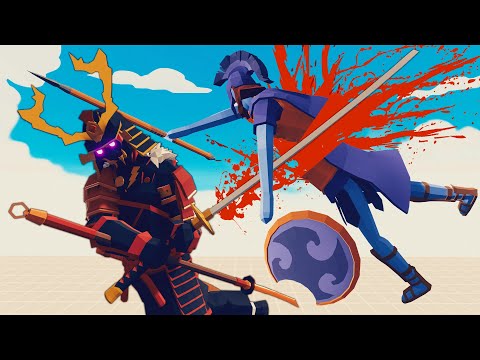 SAMURAI MASTER vs EVERY UNIT | Totally Accurate Battle Simulator-TABS