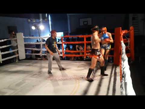 🥊Roman Tevez Vs Jhonatan Pereira - KICK BOXING - AMATEUR - Campeones Del Pueblo - Siempre Humilde