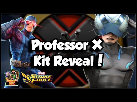 Professor X Kit Reveal! | The ULTIMATE Controller! | Marvel Strike Force