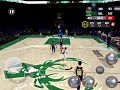 NBA 2K22 Mobile In Game Self Alley oop
