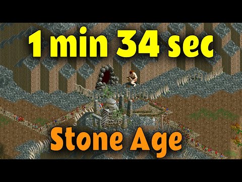Beating Stone Age in 1m 34s - OpenRCT2 speedrun