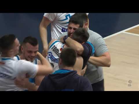 Post-game celebration by Podgorica squad (Podgorica - Borac, 21.4.2021)