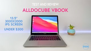 ALLDOCUBE VBOOK 13.5" - 3000x2000 IPS Screen - LAPTOP REVIEW (2021)