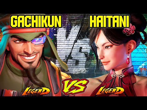 SF6 Gachikun (Rashid) VS Haitani (Chun li)💥Messatsu💥