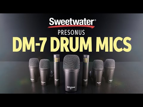 PreSonus DM-7 Drum Microphone Set | Sweetwater