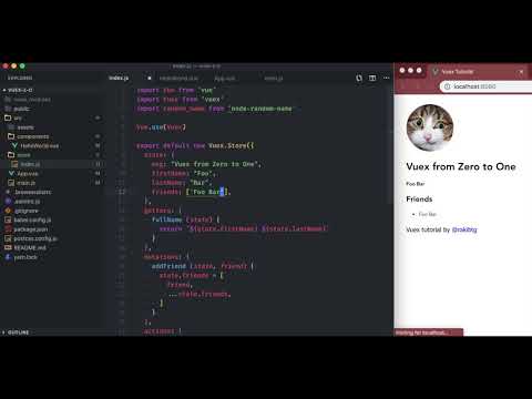 Vuex Tutorial - Vuex Crash Course