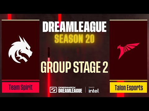 Dota2 - Team Spirit vs Talon Esports - Game 2 - DreamLeague Season 20 - Group Stage 2