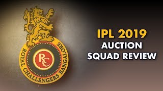 IPL 2019 Auction Squad Review: Royal Challengers Bangalore