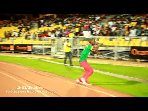 Ghislain Dimaï au stade omnisport de Yaoundé
