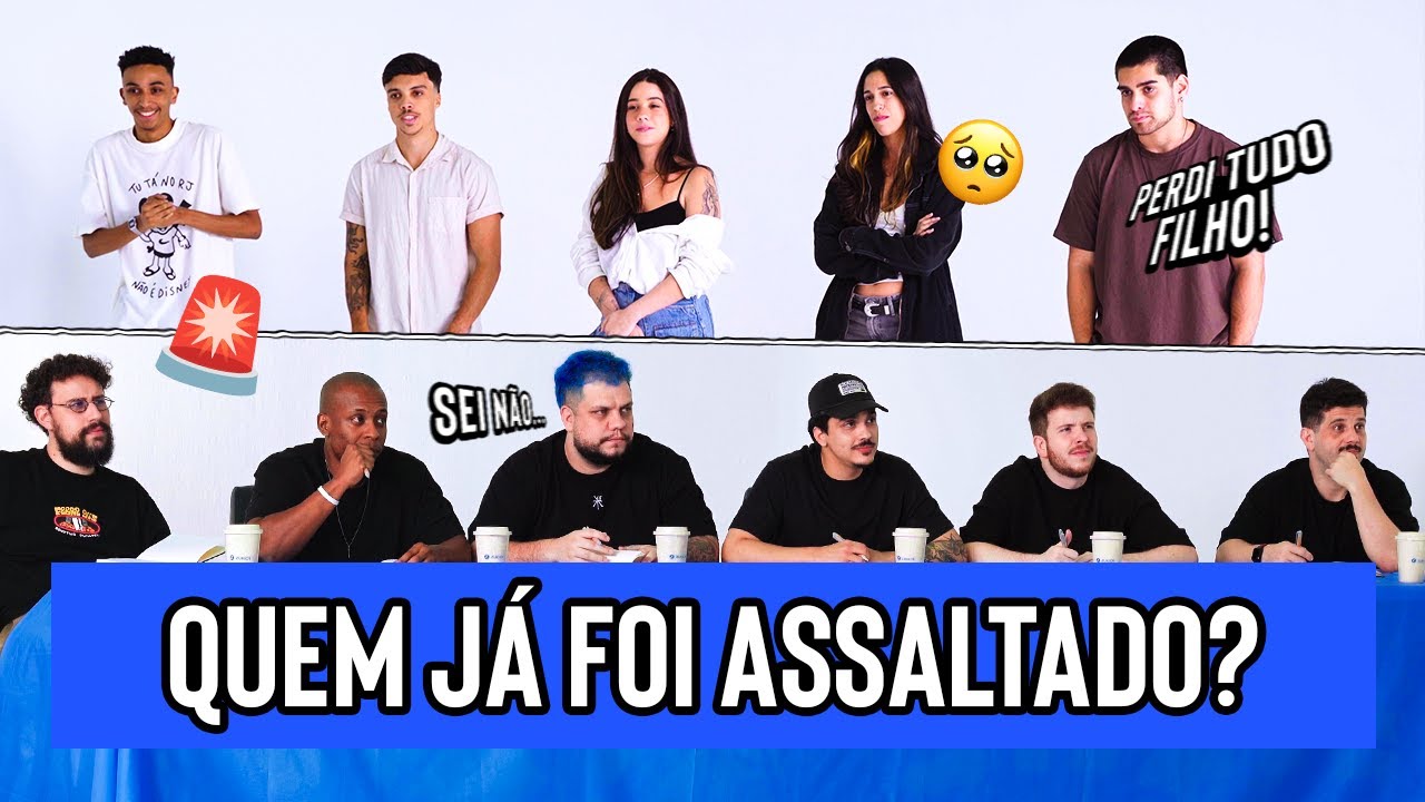 QUEM JÁ FOI ASSALTADO?