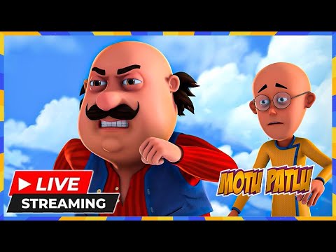 LIVE - Non Stop Motu Patlu | மோட்டு பட்லு #motupatlufun #cartoon #motupatlulive