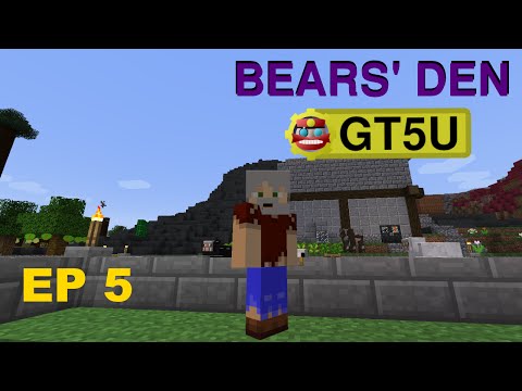 [Gregtech 5U LP] EP 5  Bronze coal boiler and alloy smelter