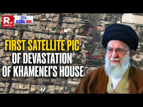BREAKING: Satellite Image Shows Devastation At Iran's Supreme Leader Khamenei's House