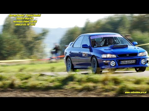Gucwa Dawid /  Popiół Daniel - Subaru Impreza - Jesienny Super Sprint Libusza 03-10-2021