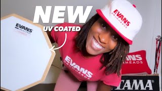 Video thumbnail for Evans RealFeel Attacktile Drum Pad - UV Coated | UNBOXING & DEMO & REVIEW by CAMI LOOPS