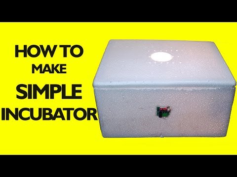 Homemade Incubator || How to Make an Egg Incubator || incubator for chicken eggs