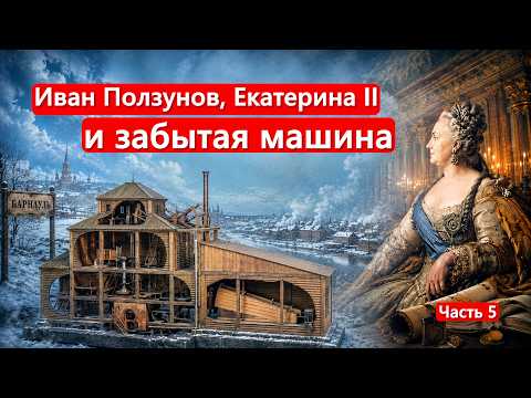 Иван Ползунов, Екатерина II и забытая машина. Сила Пара. Часть 5 / Техникум Марка Солонина