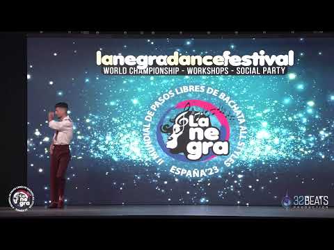 CARLOS MOLINA 4⁰ PUESTO FINAL SOLISTA MASCULINO BACHATA Mundial de Pasos Libres La Negra Salsa 2023