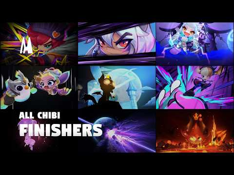 ALL CHIBI ANIMATIONS / FINISHERS | TFT SET 14