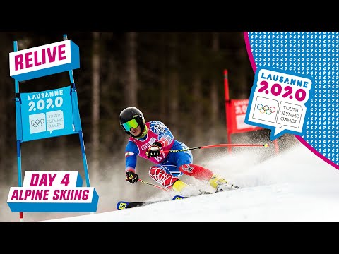 RELIVE - Alpine Skiing - Giant Slalom Run 2 - Day 4 | Lausanne 2020