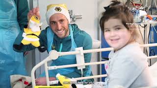 Wolves players’ Christmas visit to New Cross Hospital 2023