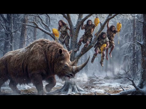 Life 6,000 Years Ago: Early Humans VS The Deadly Woolly Rhinoceros Ancestors–The Deadliest Encounter