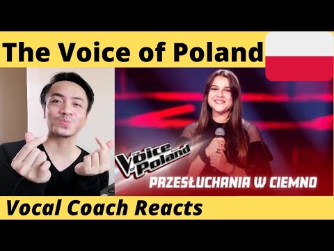 Aleksandra Matyka "To nie ja"  Przesłuchania w ciemno The Voice of Poland 11 Vocal Coach Reaction