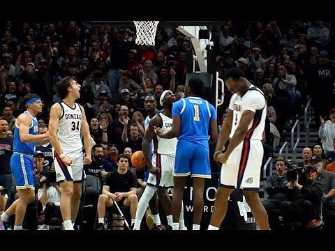 No. 8 Gonzaga vs. No. 25 UCLA l HIGHLIGHTS l Zags Power Past Bruins, 82-72