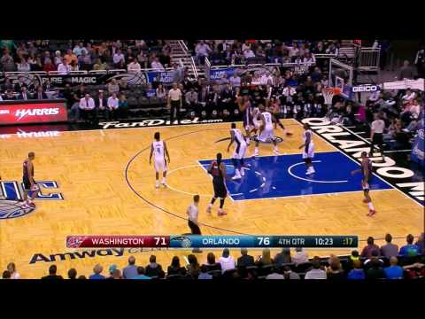 Kevin Seraphin Highlights Wizards vs. Magic 12.10.2014 - 8 Pts, 1 Ast