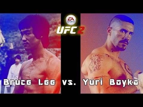Bruce Lee vs. Yuri Boyka | EA Sports UFC 2 Super Fight!!