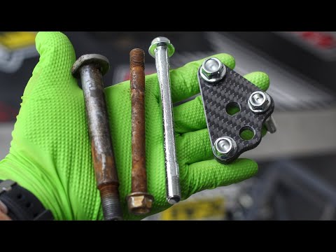 GOODBYE RUST 🔥 ULTIMATE Zinc Plating Kit & Bolt Restore & How To | 1990 Honda CR500 Dirt Bike Build