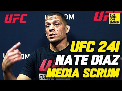 UFC 241: Nate Diaz Shuts Down Anthony Pettis' Accusations of "Jealousy"