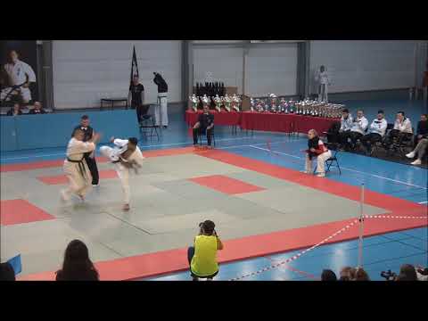 OpenDeFrance2018 Semi finale Senior 75kgs  Ali HAYDER Sweden Vs Juan CIAVOLA Switzerland