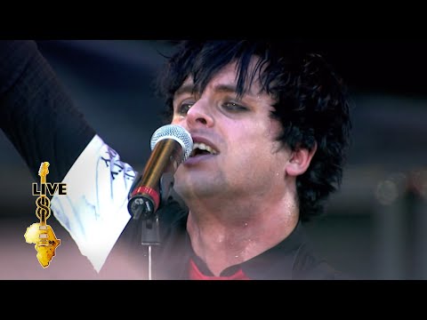 Green Day - Holiday (Live 8 2005)