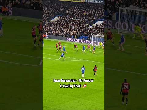 Enzo Fernández – No Keeper Is Saving That! What a rocket 🚀! #football