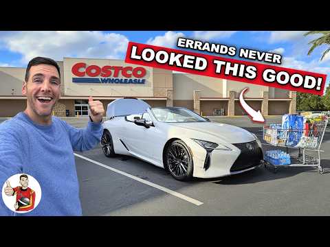 What It’s Like to LIVE with The 2026 Lexus LC500 Convertible (POV)