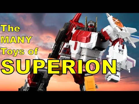 The MANY Toys of Superion - The Action Figure History of the First Autobot Combiner in Transformers