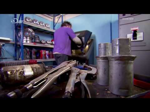 Reinigung von Federn und Aufhängungsteilen mit einem Torrent 500 Teilereiniger