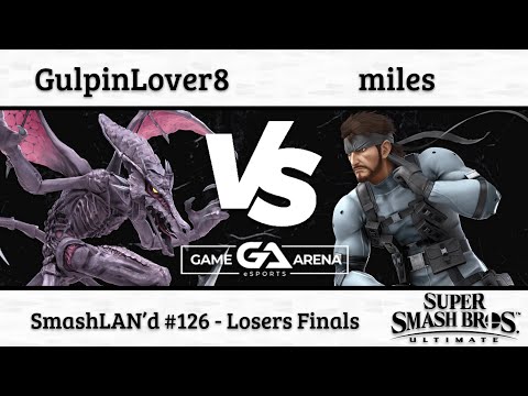 SmashLAN'd 126: Syameon (Ridley) vs. miles (Snake) - Losers Finals