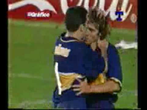 1er. Gol de Martinez a Gimnasia (Boca 6-Gimnasia 1 09-05-97)