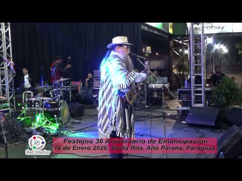 Festejos 36 Aniversario de Emancipación Municipio de Santa Rita. Show Francisco Russo