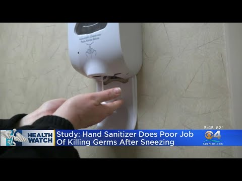 手指消毒剤の研究でわかったこと (Hand Sanitizer Study Shows What?)