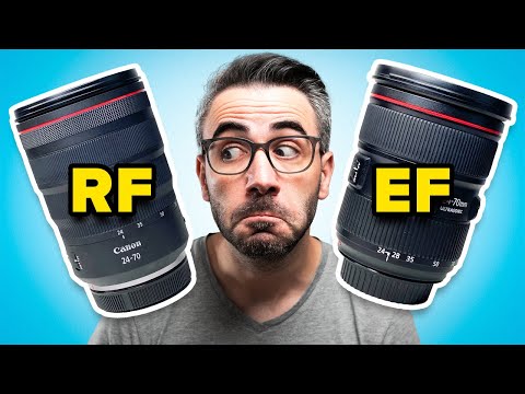 Canon RF 24-70mm f2.8 vs Canon EF 24-70mm f2.8 II