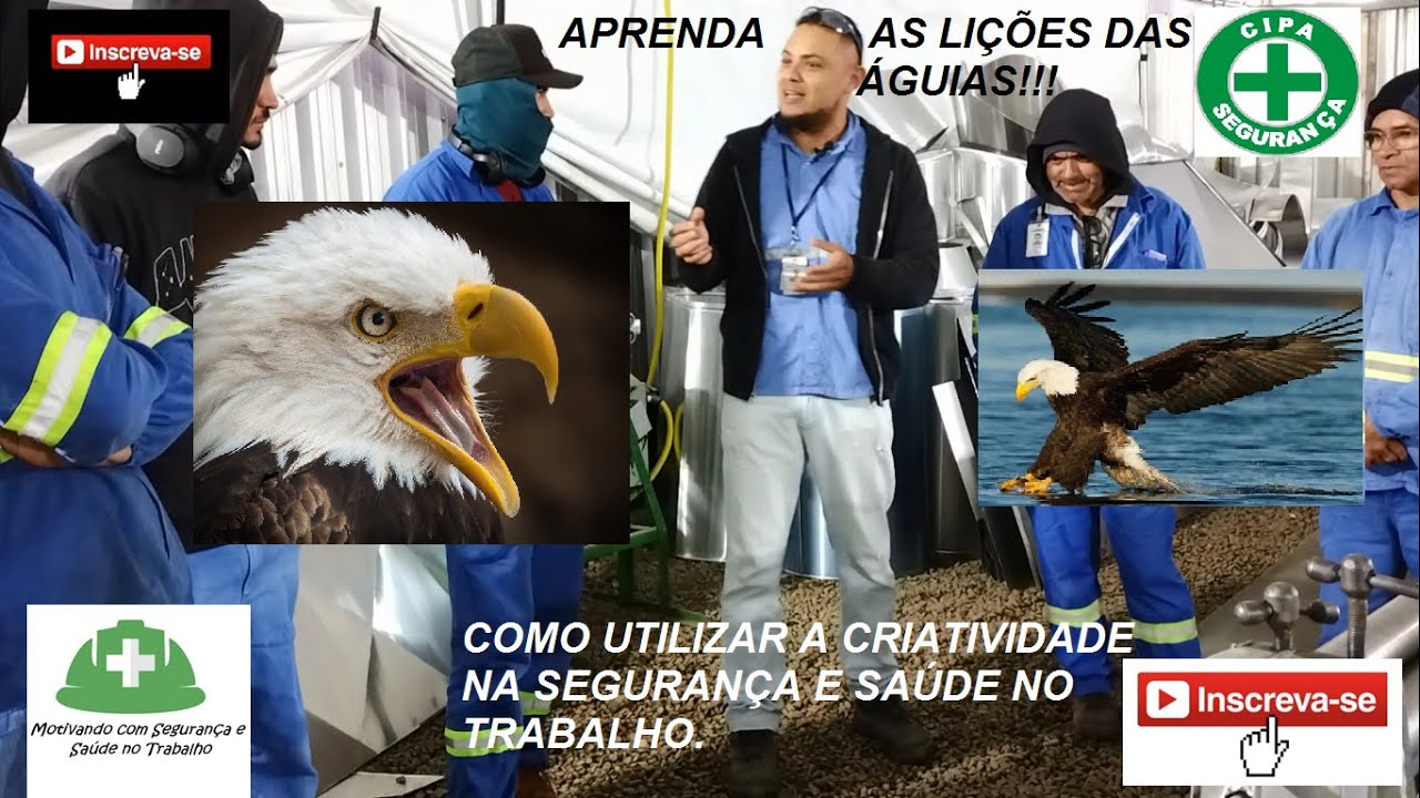 DDS/Palestra motivacional sobre; Utilizar a criatividade na segurança no trabalho (Rômulo Veras)